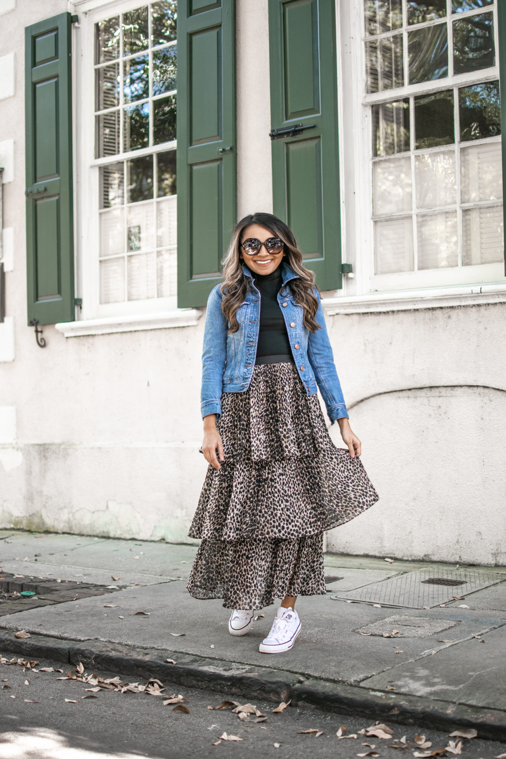 4 Ways to Style a Leopard Midi Skirt