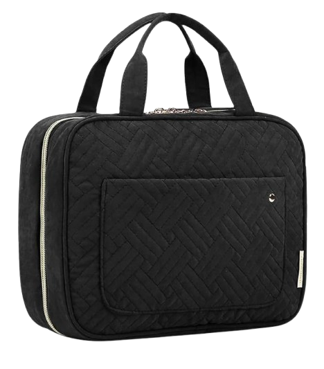 black travel bag