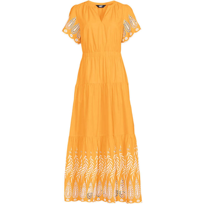 lands end yellow eyelet dress