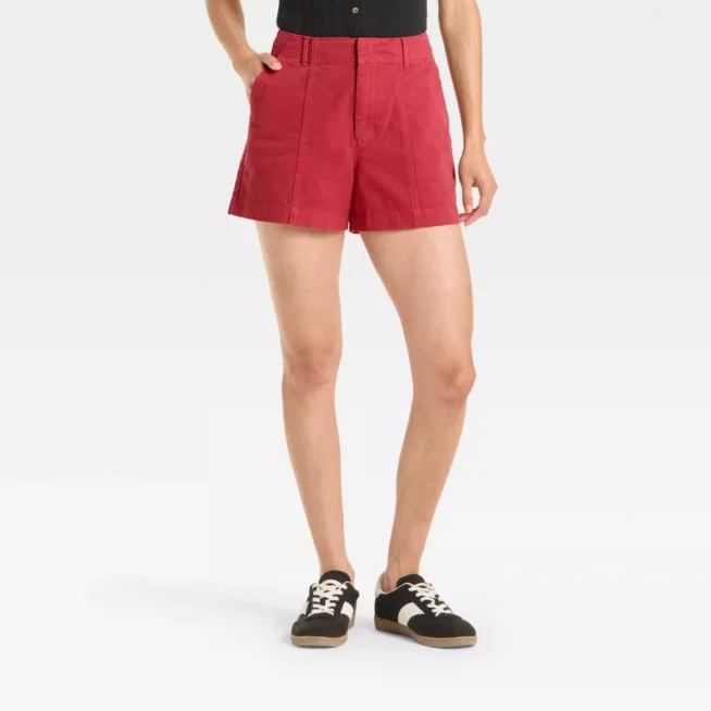 target red shorts