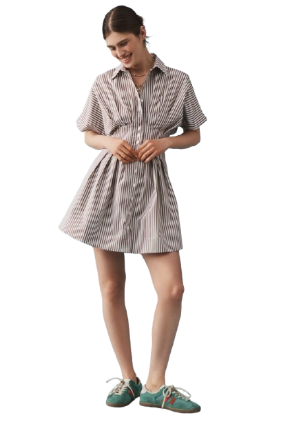 petite stripe dress