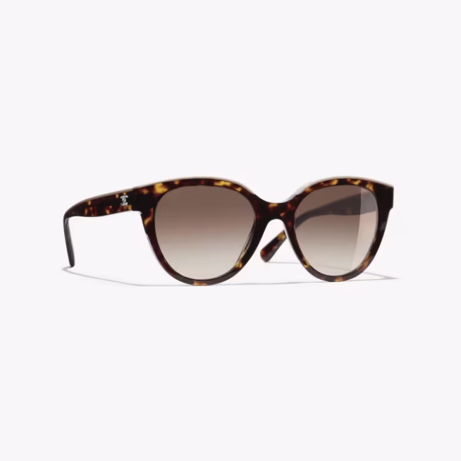chanel brown sunglasses