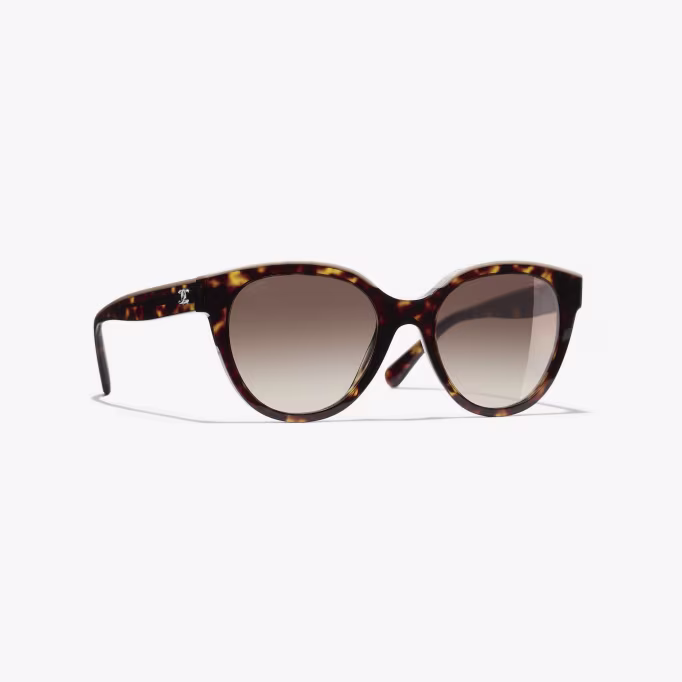chanel brown sunglasses